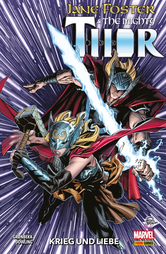 Book cover for JANE FOSTER & THE MIGHTY THOR - KRIEG UND LIEBE