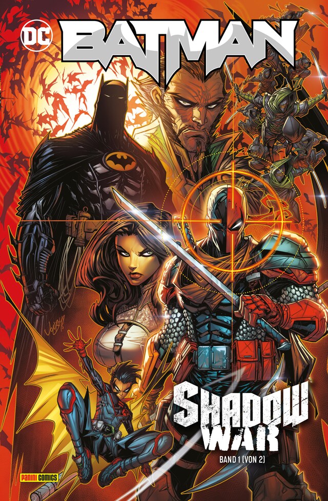 Copertina del libro per Batman: Shadow War