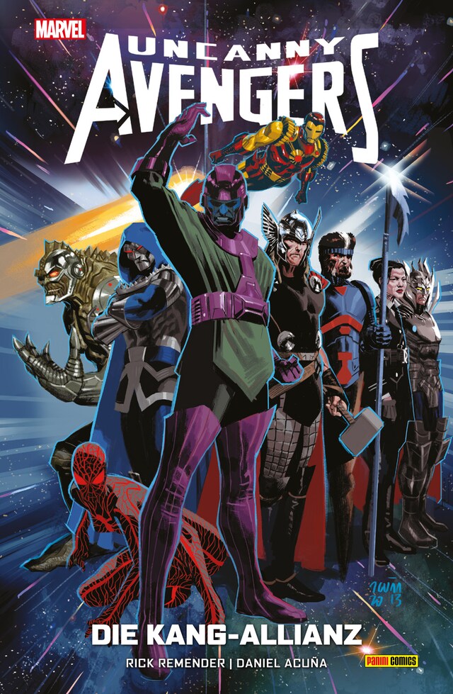 Okładka książki dla UNCANNY AVENGERS - DIE KANG-ALLIANZ