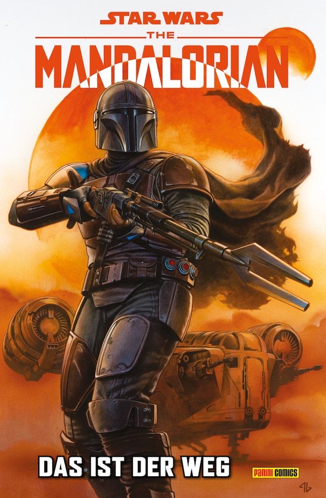 Copertina del libro per Star Wars: The Mandalorian - Das ist der Weg