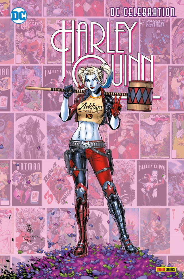 Book cover for DC Celebration: Harley Quinn