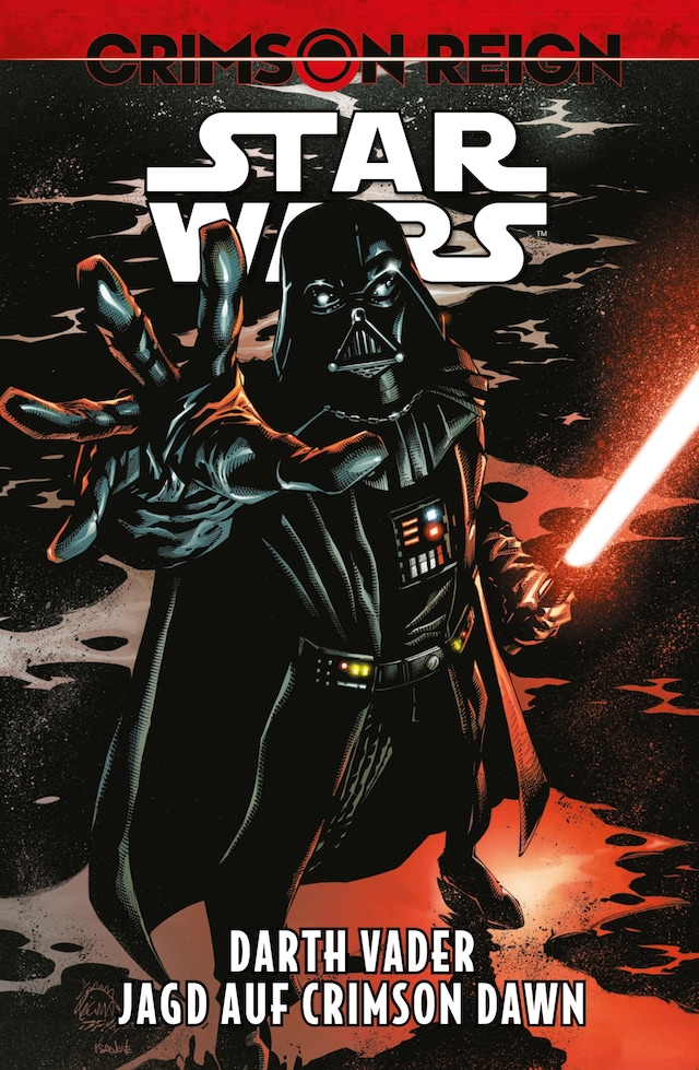 Book cover for Star Wars: Darth Vader - Crimson Reign - Jagd auf Crimson Dawn