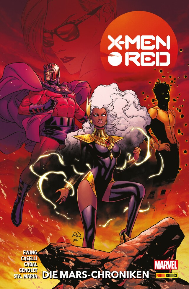 Book cover for X-MEN: RED 1, DIE MARS-CHRONIKEN