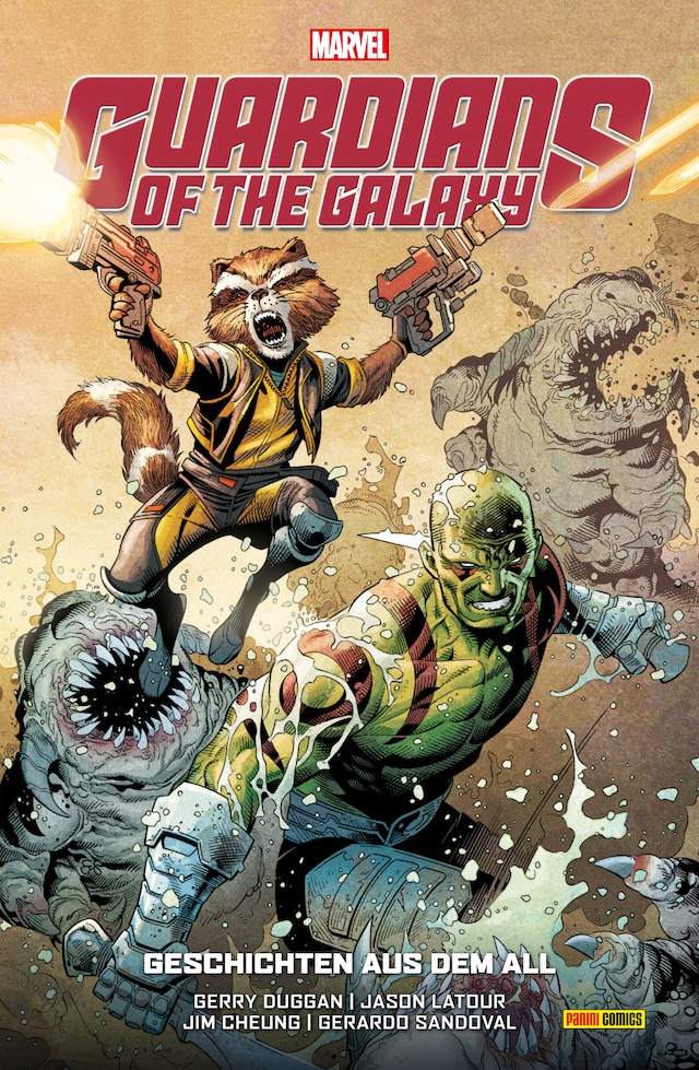 Buchcover für GUARDIANS OF THE GALAXY - GESCHICHTEN AUS DEM ALL