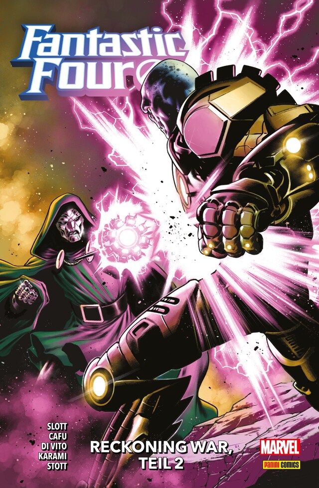 Book cover for FANTASTIC FOUR 11 - RECKONING WAR, TEIL 2