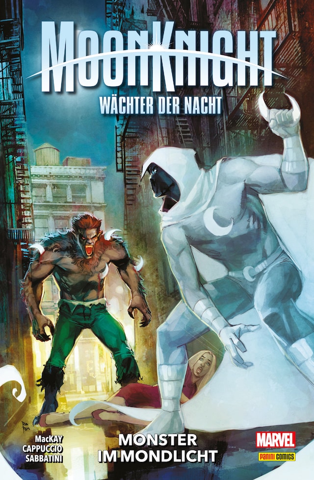 Book cover for MOON KNIGHT: WÄCHTER DER NACHT 3 - MONSTER IM MONDLICHT