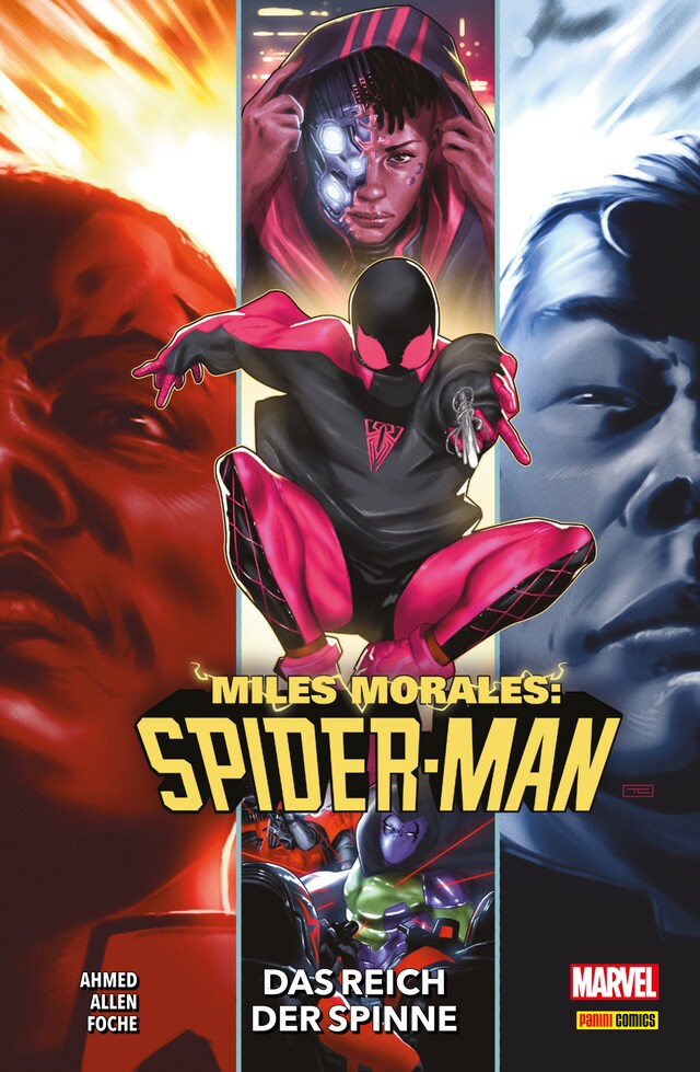 Copertina del libro per MILES MORALES: SPIDER-MAN 8 - DAS REICH DER SPINNE