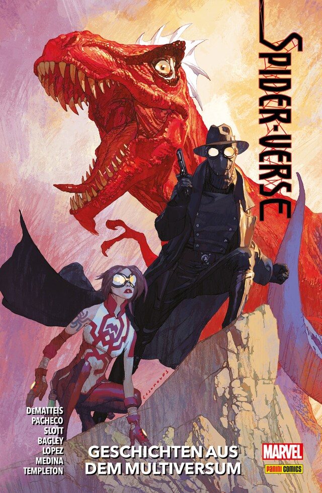 Book cover for SPIDER-VERSE - GESCHICHTEN AUS DEM MULTIVERSUM