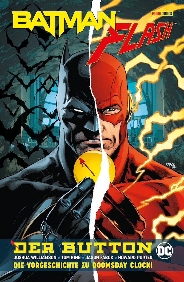 Couverture de livre pour Batman/Flash: Der Button (Neuausgabe)