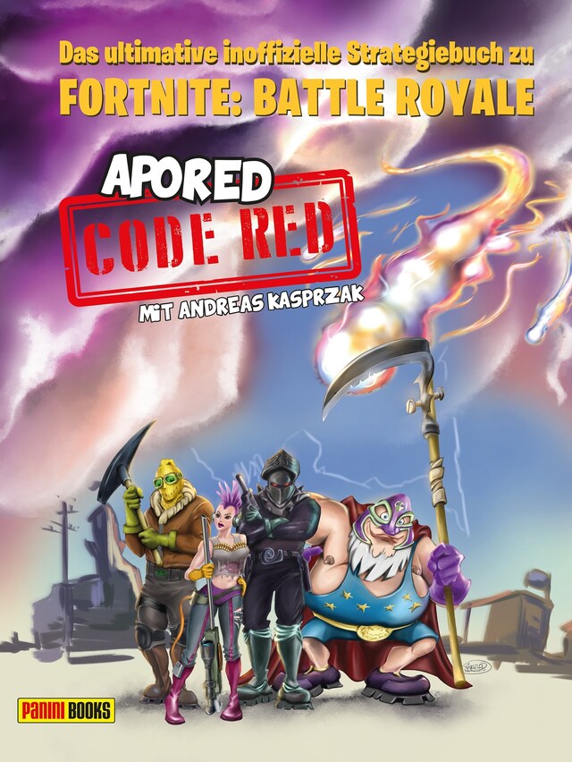 Book cover for CODE RED: Das ultimative inoffizielle Strategiebuch zu Fortnite: Battle Royale