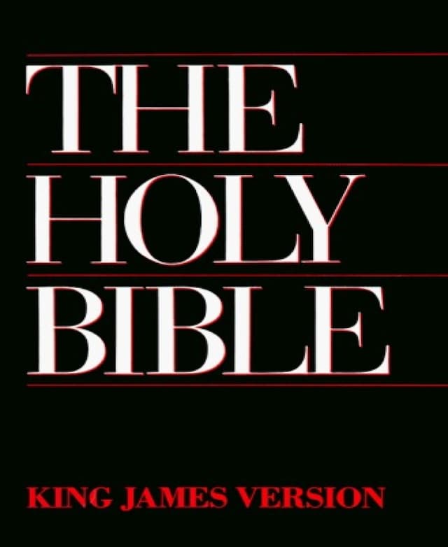 Book cover for The Holy Bible