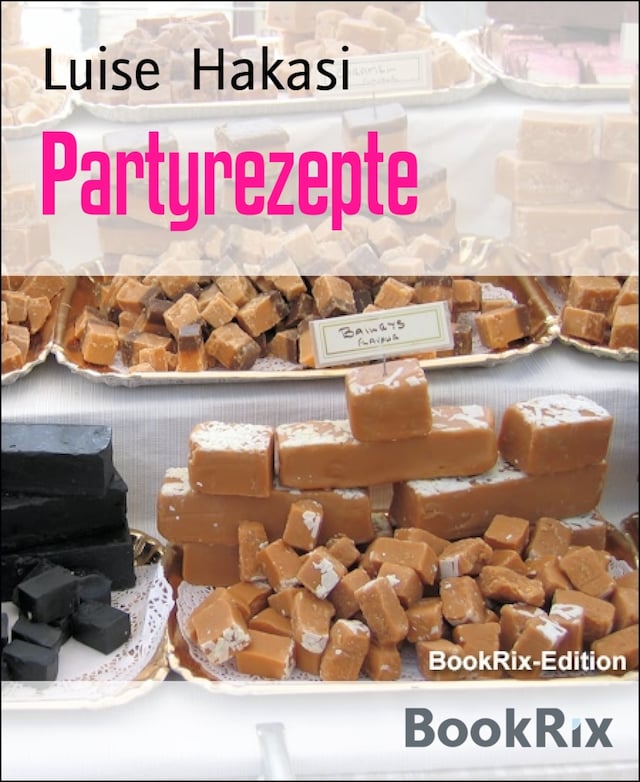 Buchcover für Partyrezepte