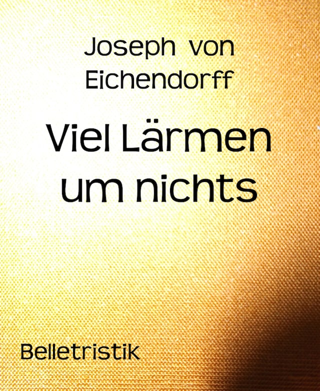 Buchcover für Viel Lärmen um nichts