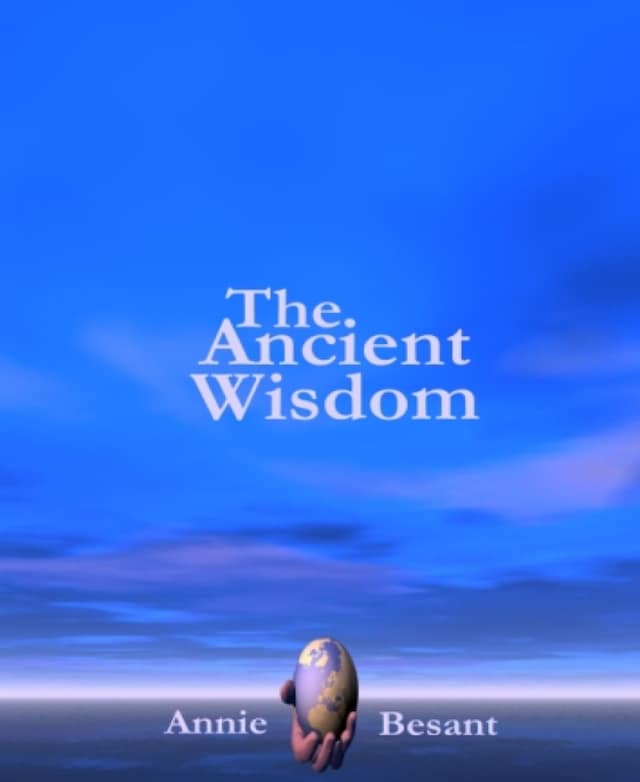 Book cover for The Ancient Wisdom
