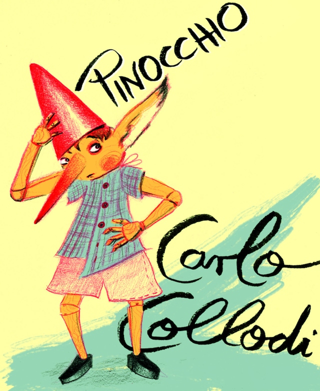 Portada de libro para Pinocchio