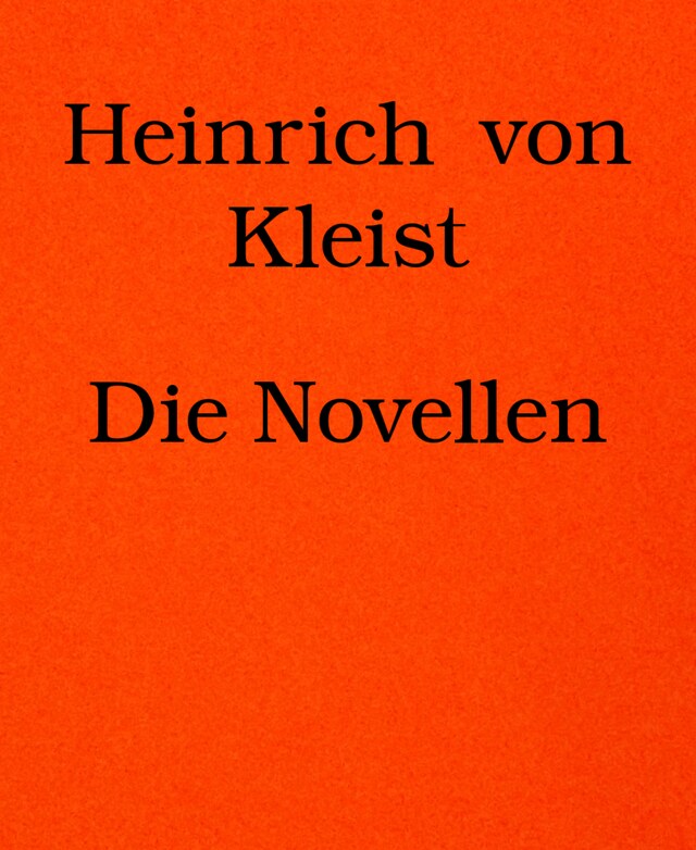 Copertina del libro per Die Novellen