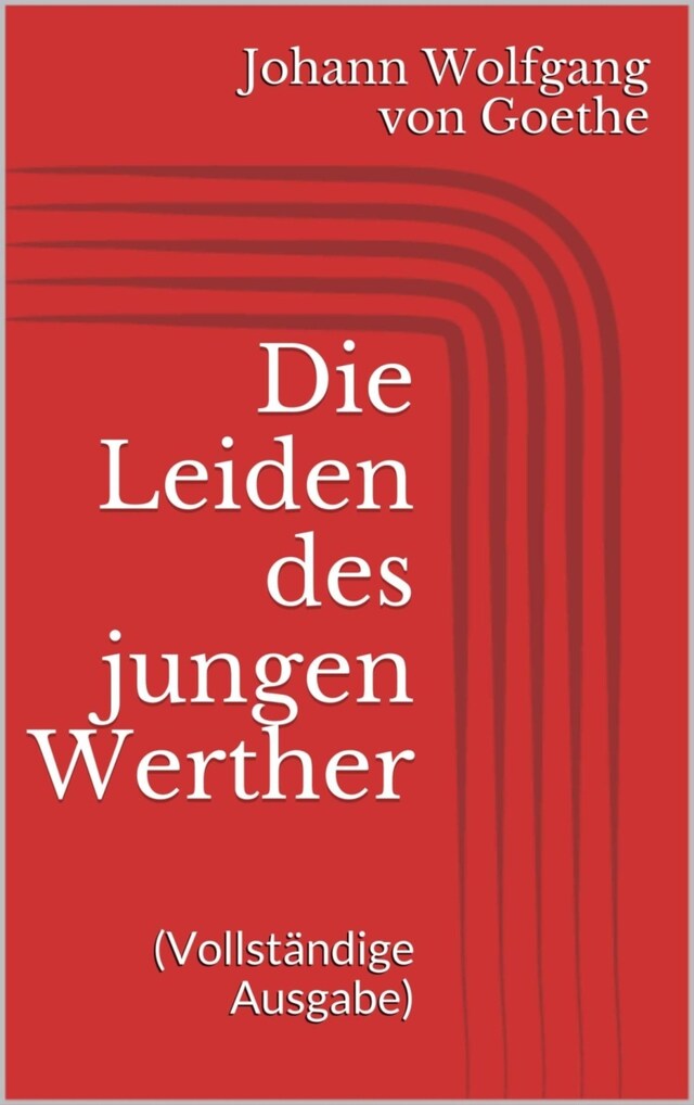 Book cover for Die Leiden des jungen Werther (Vollständige Ausgabe)
