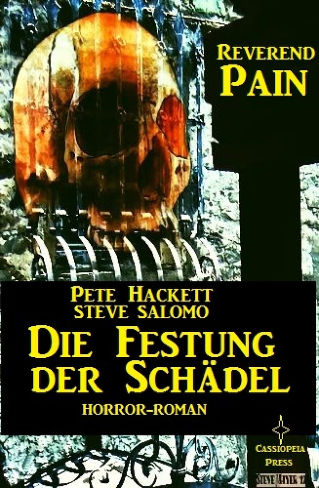 Book cover for Steve Salomo - Reverend Pain: Die Festung der Schädel