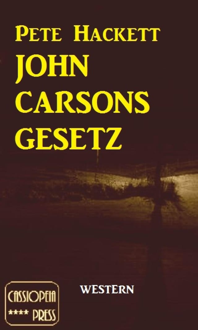 Book cover for John Carsons Gesetz