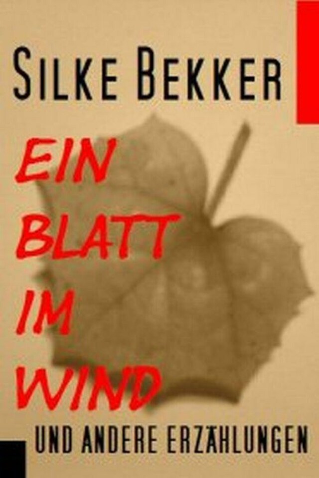 Boekomslag van Ein Blatt im Wind und andere Erzählungen