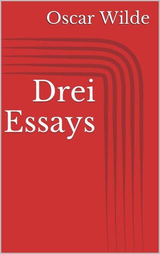 Drei Essays bookCoverFor