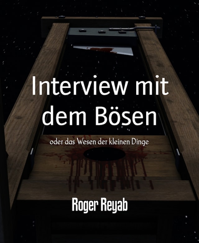 Buchcover für Interview mit dem Bösen