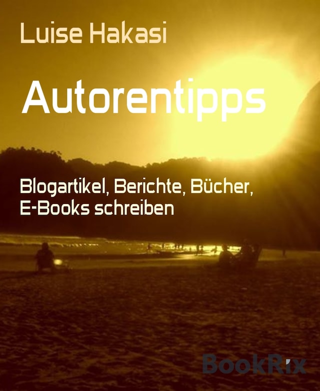 Buchcover für Autorentipps