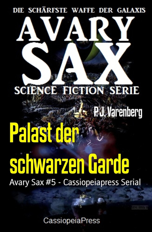 Book cover for Palast der schwarzen Garde