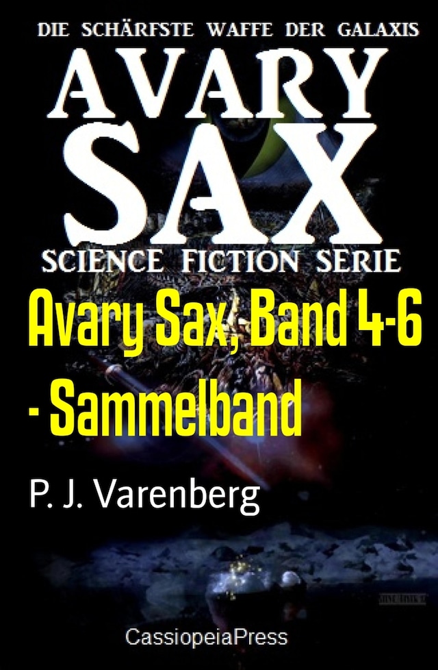 Book cover for Avary Sax, Band 4-6 - Sammelband