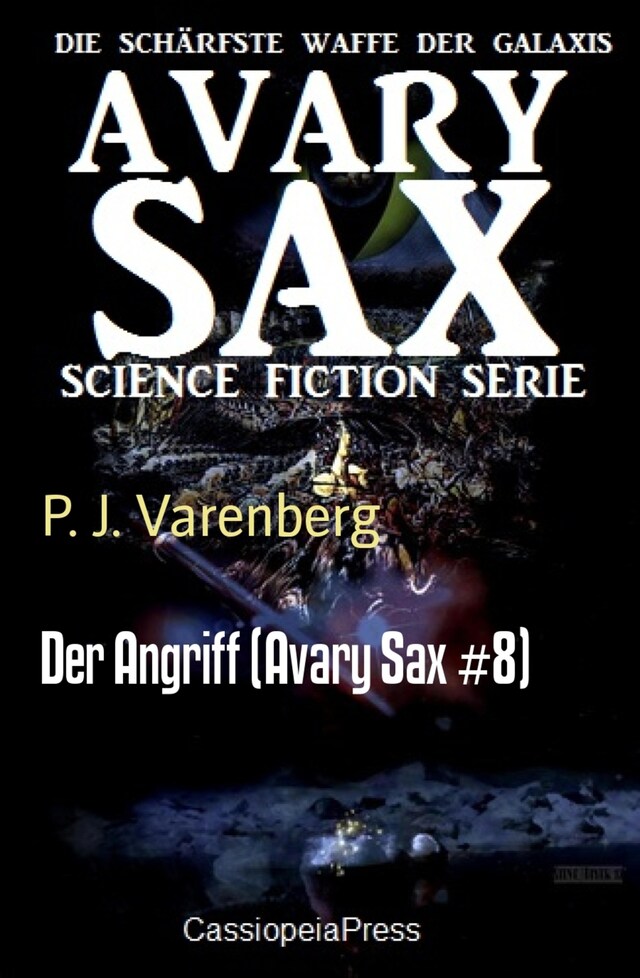 Bogomslag for Der Angriff (Avary Sax #8)