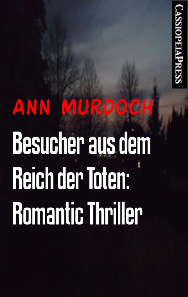 Book cover for Besucher aus dem Reich der Toten: Romantic Thriller