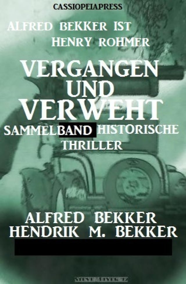 Book cover for Vergangen und verweht:  Sammelband historische Thriller