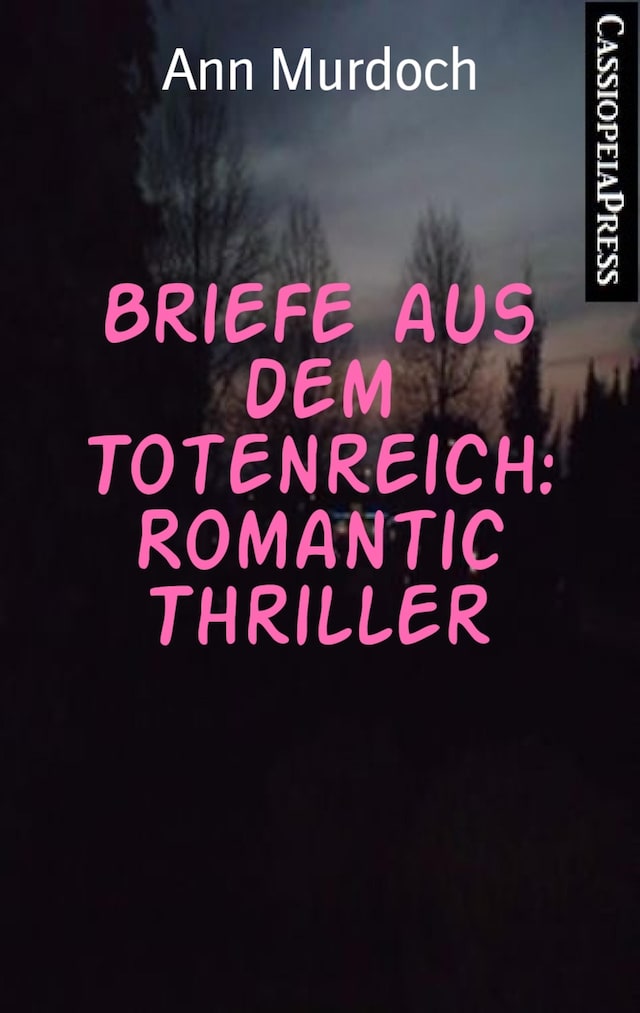 Buchcover für Briefe aus dem Totenreich: Romantic Thriller