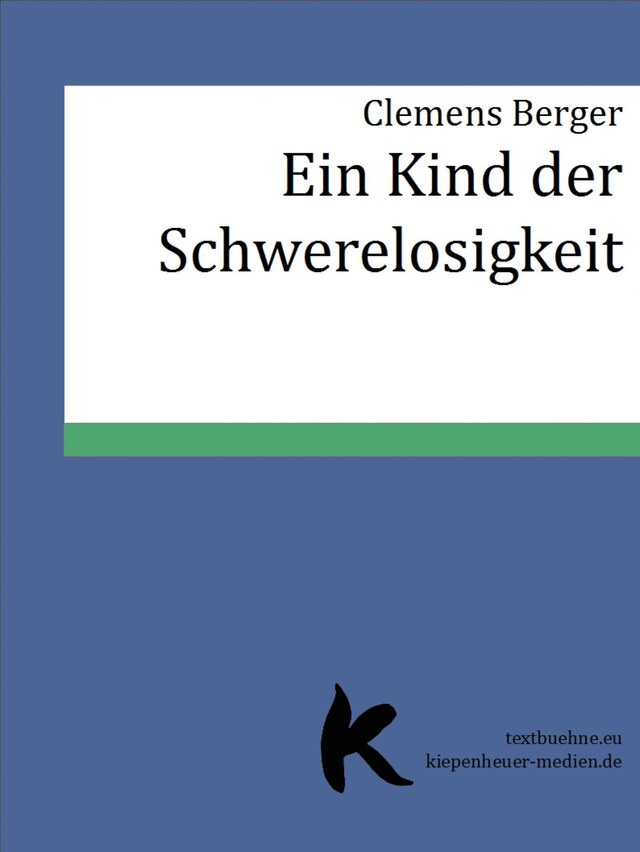 Couverture de livre pour EIN KIND DER SCHWERELOSIGKEIT