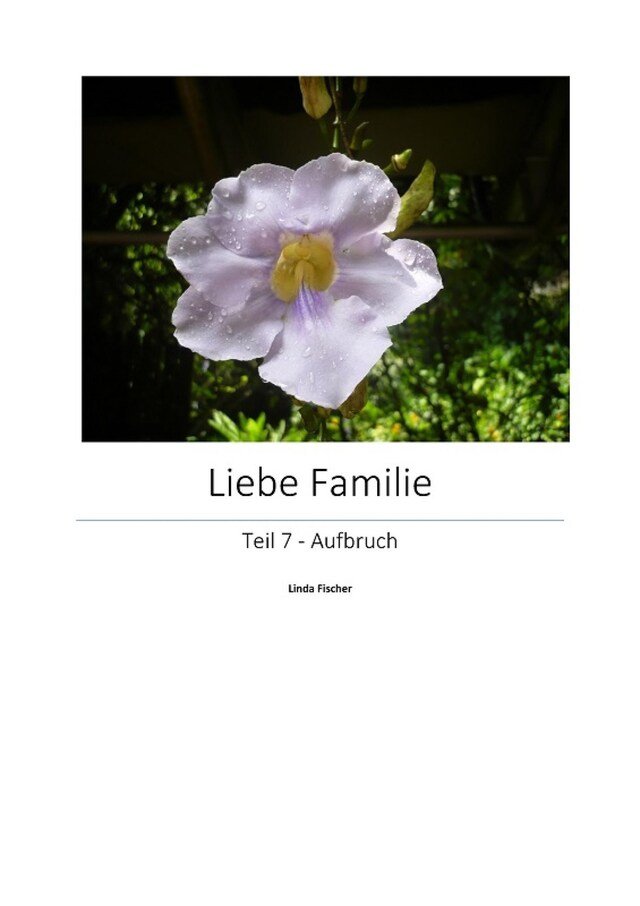 Kirjankansi teokselle Liebe Familie 7