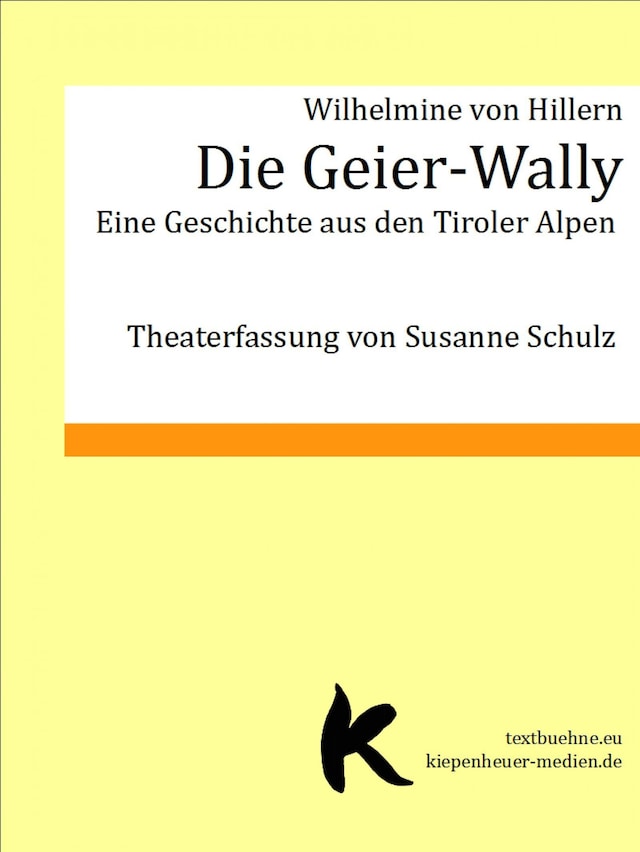 Boekomslag van Die Geier-Wally