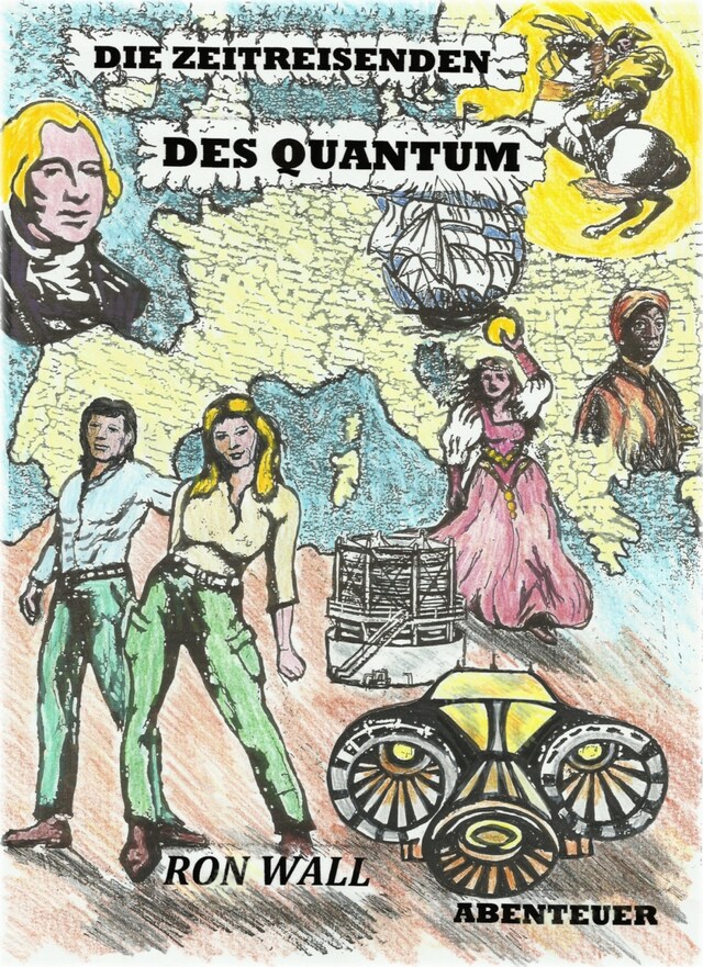 Buchcover für Die Zeitreisenden des Quantum