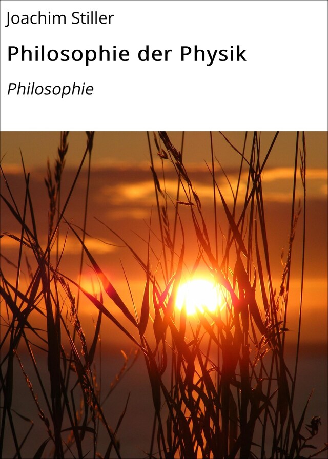 Portada de libro para Philosophie der Physik