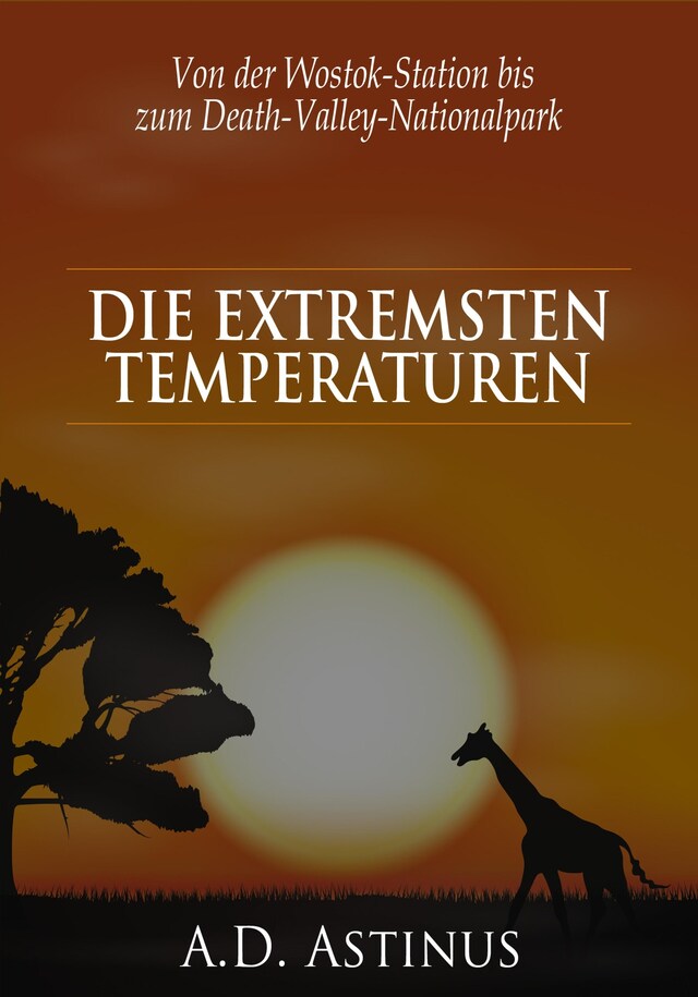 Boekomslag van Die Neun Orte mit den extremsten Temperaturen