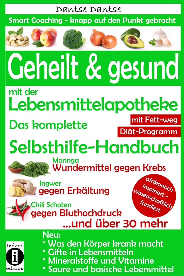 Boekomslag van Geheilt & gesund mit der Lebensmittelapotheke: Fit, vital und jung ohne Medikamente