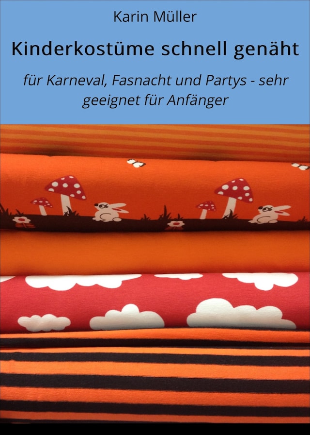 Book cover for Kinderkostüme schnell genäht