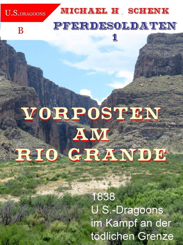 Buchcover für Pferdesoldaten 1 - Vorposten am Rio Grande