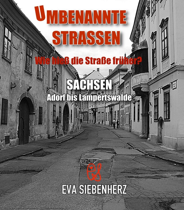 Book cover for Umbenannte Straßen in Sachsen