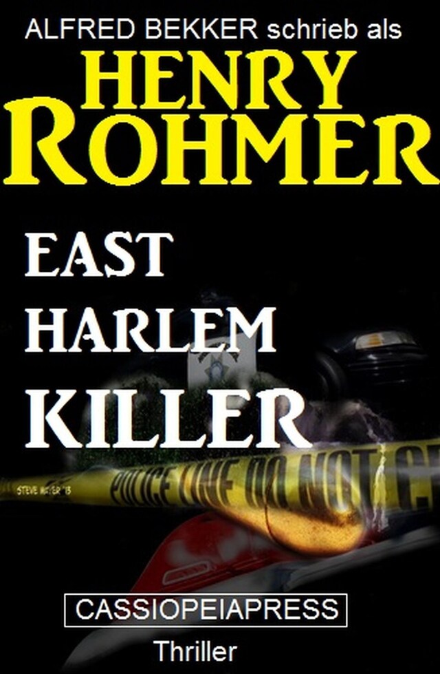 Boekomslag van East Harlem Killer: Thriller