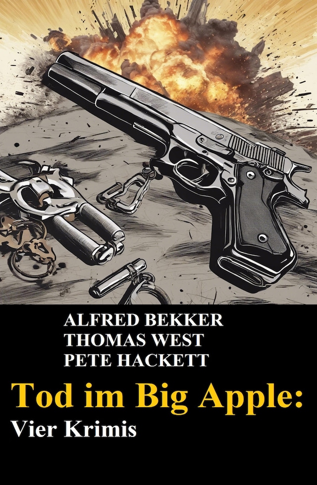 Buchcover für Tod im Big Apple: Vier Krimis