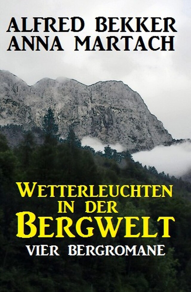 Buchcover für Wetterleuchten in der Bergwelt