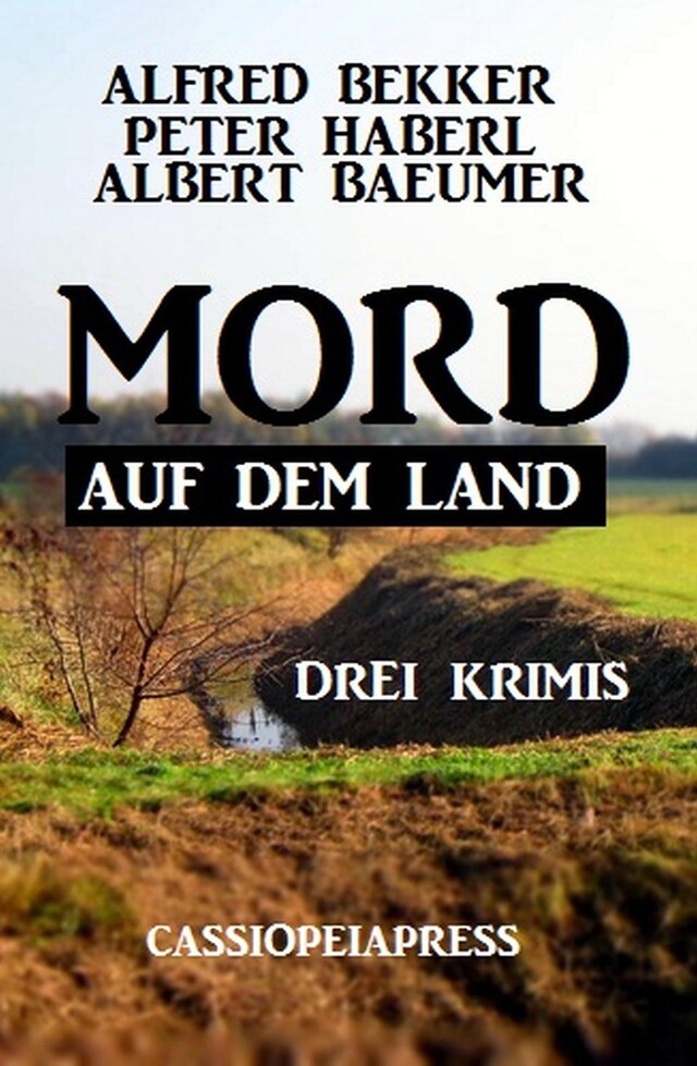 Book cover for Mord auf dem Land: Drei Krimis