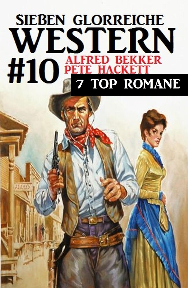 Book cover for Sieben glorreiche Western #10