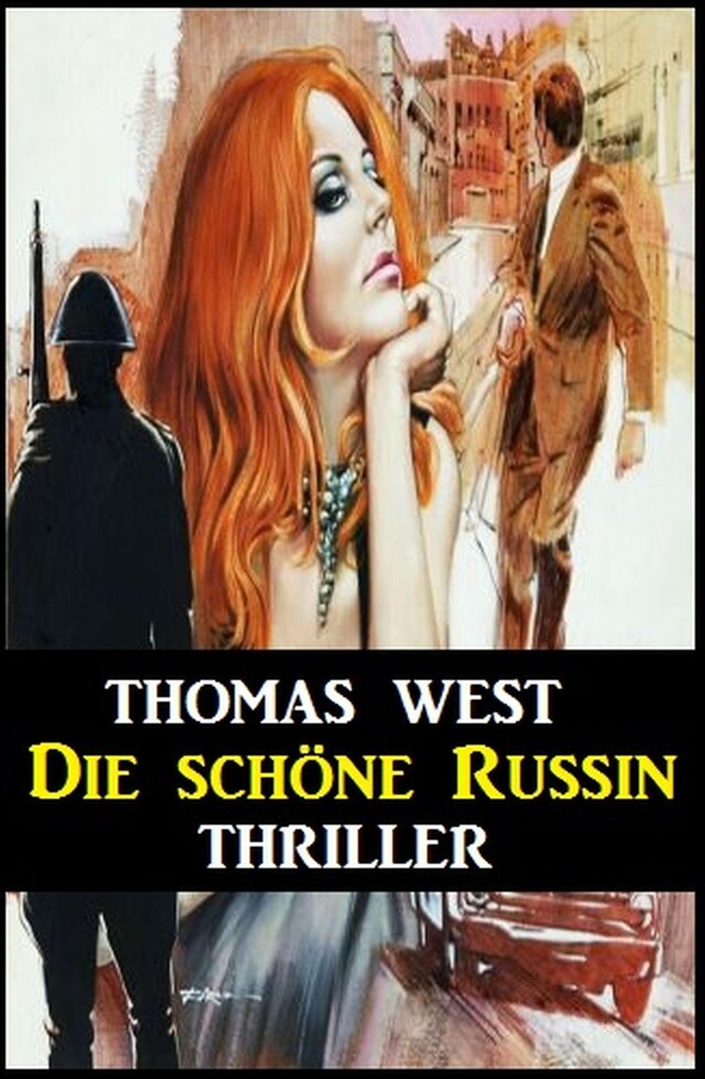 Boekomslag van Die schöne Russin: Thriller