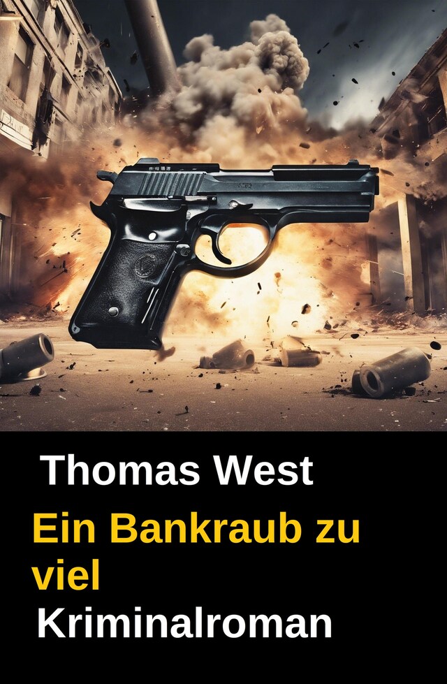 Book cover for Ein Bankraub zu viel